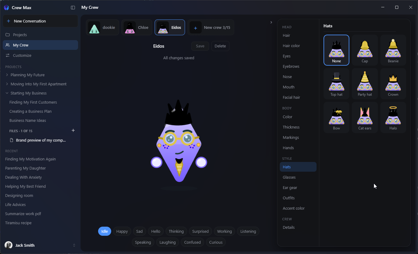 Crew Character Studio